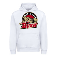 White Rapid City Rush Urban Hoodie - linhVisuals