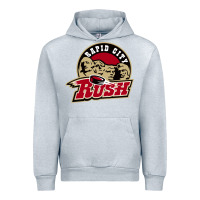 Heather Grey Rapid City Rush Urban Hoodie - linhVisuals