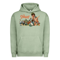 Pigment Oil Green the sandlot Urban Hoodie - linhVisuals