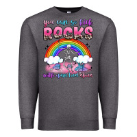Charcoal Heather you can go kick rocks with open toed shoes Premium Sweatshirt - JahusDesignShop