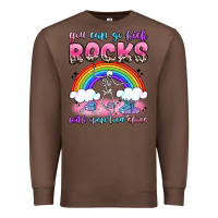 Chestnut you can go kick rocks with open toed shoes Premium Sweatshirt - JahusDesignShop
