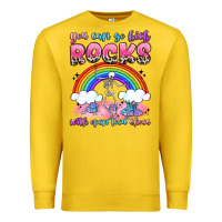 Lemon you can go kick rocks with open toed shoes Premium Sweatshirt - JahusDesignShop