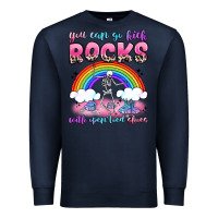 Navy you can go kick rocks with open toed shoes Premium Sweatshirt - JahusDesignShop