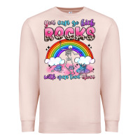 Pale Pink you can go kick rocks with open toed shoes Premium Sweatshirt - JahusDesignShop