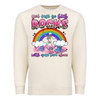 Sandshell you can go kick rocks with open toed shoes Premium Sweatshirt - JahusDesignShop