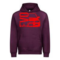 Mauve Wine evo car Urban Hoodie - linhVisuals