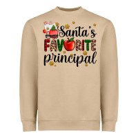 Mushroom santa's favorite principal Heavyweight Sweatshirt - AdoDesignShop