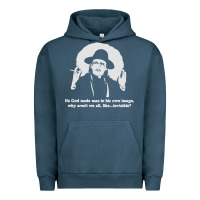 Pigment Midnight Navy father guido sarducci Urban Hoodie - linhVisuals