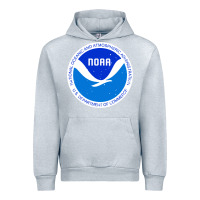 Heather Grey noaa national oceanic Urban Hoodie - linhVisuals