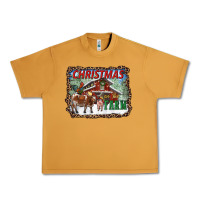 Peanut Butter Christmas On The Farm Urban Heavy Tee - RanaPortraitStore