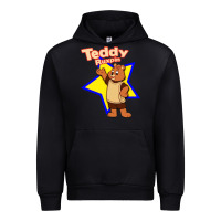Black teddy ruxpin Urban Hoodie - linhVisuals