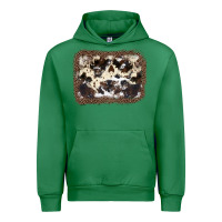 Emerald Cowhide Leopard Background Urban Hoodie - JahusDesignShop