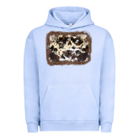 Pigment Grape Ice Cowhide Leopard Background Urban Hoodie - JahusDesignShop