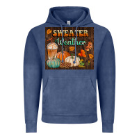 Vintage Denim sweater weather tumbler Vintage Hoodie - BundleAndBundleShop