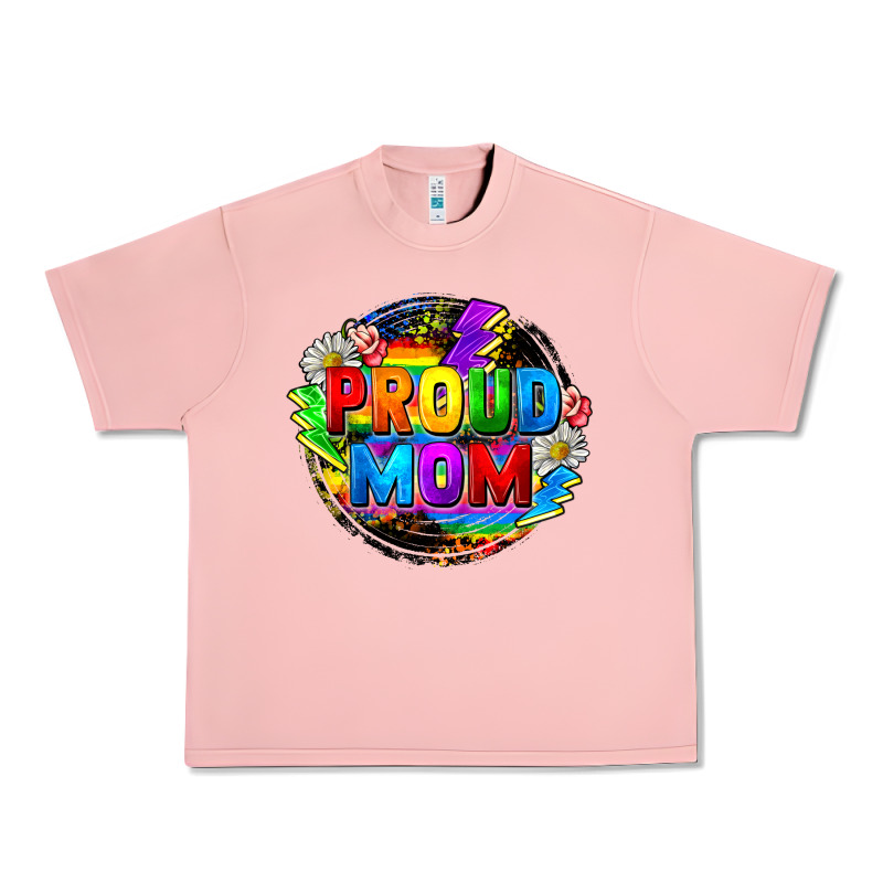 Proud Mom Lgbt Urban Heavy Tee by FaDigitalArtStudio | Teevron