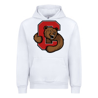White cornell big red tshirts Urban Hoodie - linhVisuals