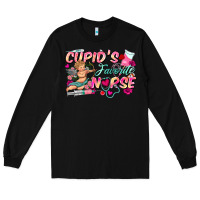 Black cupid's favorite nurse Long Sleeve Tee - FaDigitalArtStudio