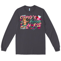 Smoke cupid's favorite nurse Long Sleeve Tee - FaDigitalArtStudio