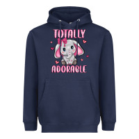 Navy totally adorable Heavyweight Hoodie - JahusDesignShop