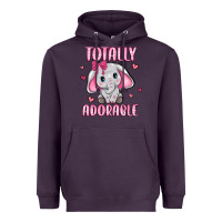Plum totally adorable Heavyweight Hoodie - JahusDesignShop