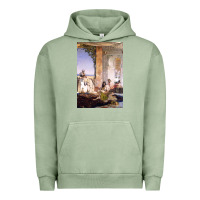 Pigment Oil Green morocco, map, african, nying,algeria, agadir travel Urban Hoodie - linhVisuals