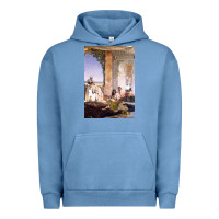 Pigment Pebble Blue morocco, map, african, nying,algeria, agadir travel Urban Hoodie - linhVisuals