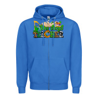 True Royal one lucky teacher Zipper Hoodie - AdoDesignShop