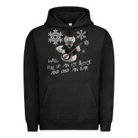 Pigment Black sam the snowman from rankin bass rudolph the red nosed reindeer Urban Hoodie - linhVisuals