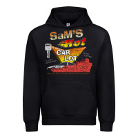 Black sam's hot car lot    reservoir dogs Urban Hoodie - linhVisuals