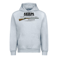 Heather Grey sharps rifle   old west Urban Hoodie - linhVisuals
