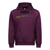 Mauve Wine sharps rifle   old west Urban Hoodie - linhVisuals