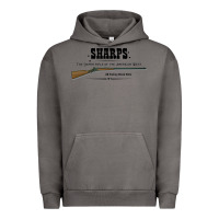 Pigment Tornado sharps rifle   old west Urban Hoodie - linhVisuals