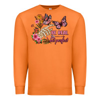 Carrot be real not perfect Premium Sweatshirt - JahusDesignShop