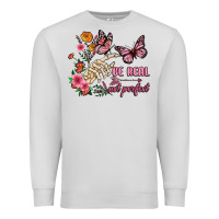 Dove Grey be real not perfect Premium Sweatshirt - JahusDesignShop