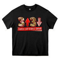 Black three up three down baseball Heavy Core Tee - Jasminsmagicworld