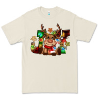 Bone reindeer joy christmas Premium Tee - CowGirlArtShop