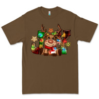 Cacao reindeer joy christmas Premium Tee - CowGirlArtShop