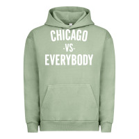 Pigment Oil Green chicago vs everybody Urban Hoodie - linhVisuals