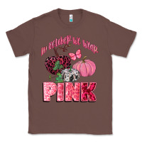 Chestnut in october we wear pink Classic Tee - CowGirlArtShop