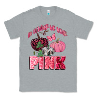 Heather Grey in october we wear pink Classic Tee - CowGirlArtShop
