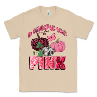 Mushroom in october we wear pink Classic Tee - CowGirlArtShop
