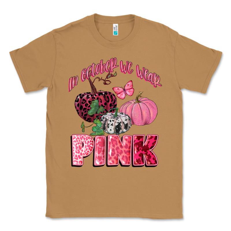 In October We Wear Pink Classic Tee by CowGirlArtShop | Teevron