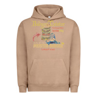 Pigment Burro the burgermeister home of the meister burger Urban Hoodie - linhVisuals