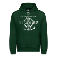Forest Green the flying wasp, distressed   caddyshack Urban Hoodie - linhVisuals