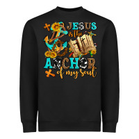 Black jesus is the anchor of my soul Heavyweight Sweatshirt - AdoDesignShop
