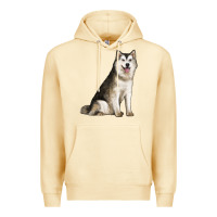 Pina Colada Alaskan Malamute Dog Premium Hoodie - LillyAllenDesigns
