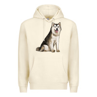 Sandshell Alaskan Malamute Dog Premium Hoodie - LillyAllenDesigns