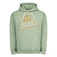 Pigment Oil Green SMSU athletics teams, Gear Urban Hoodie - linhVisuals
