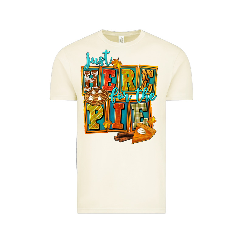 Just Here For The Pie Vintage Tee by FaDigitalArtStudio | Teevron