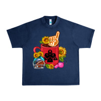 Navy Western Football Coffee cup Urban Heavy Tee - FaDigitalArtStudio
